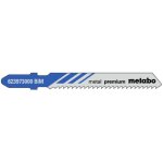 5 lames de scies sauteuses, m�tal, s�rie  professional , 51 / 2, 0 mm, bim metabo 5 pi�ces