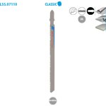 5 ls sauteuse 110mm pas variable 1 / 1, 6mm bim metal / inox / plexi