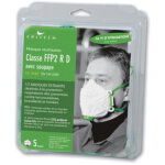 5 masques ffp2 avec valve - th�ard