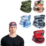 5 morceaux d'�charpe de protection solaire, �charpe en soie de glace ext�rieure, masque de cyclisme, ...