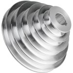 5 niveaux poulie pagoda, al�sage 24mm, 54 - 150 mm de diam�tre ext�rieur, poulie en aluminium pour type ...