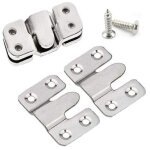 (5 paires?avec vis) crochet pour cadre photo, connecteur de meubles support de montage encastr�, mural ...