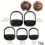 5 pcs outil de mise en forme barbe, 5 tailles shaper mod�le de barbe, gabarit de rasage bouc en plastique ...