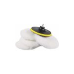 5 pices 180mm laine polissage ponge disque polissage tampons de polissage pour machine  polir machine ...