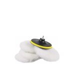 5 pi�ces 180mm laine polissage �ponge disque polissage tampons de polissage pour machine � polir machine ...