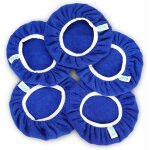 5 pi�ces(225 - 250mm) bonnets de polissage en microfibre, car polisseuse pad bonnet buffing pad de bonnets ...