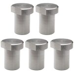 5 pi�ces en acier inoxydable �tabli cheville frein s'arr�te pince 19mm table � bois limite bloc �tabli ...