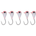 5 pi�ces hame�ons p�che glace 4mm acier carbone leurres jig pour perche en ext�rieur