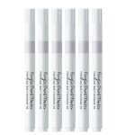 5 pi�ces marqueurs blancs permanent , stylo blanc imperm�able et s�chage rapide , marqueur blanc indelebile ...