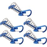 5 pi�ces de piquets de tente en forme d'ar�te de poisson, grands pour terrasses et camping, avec boucle ...