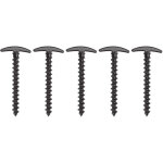 5 pi�ces piquets de tente en nylon pour camping, randonn�e et ext�rieur, crampons sol r�sistants (noir) ...