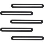 5 pi�ces plaque perfor�e �querres, connecteurs plats r�glables en acier inoxydable, plaque de renfort ...