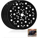 5 pi�ce support de protection 150mm avec 70 trous, disques de protection, patins de protection auto agrippants ...