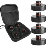 5 pi�ces tampon cric compatibles avec tesla model 3 / s / x / y, 4 support de cric tesla avec 1 bo�te ...