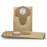 5 sacs d'aspirateur convenant pour parkside nass aspirateur pnts 30, pnts 1250 / 9, pnts 1300, pnts 1400, ...