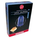5 sacs aspirateurs hoover origine h7 + pour hoover sensotronic : audio 300, audio 500, s 3718, s 3722 ...