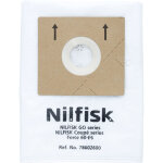 5 sacs d'aspirateur nilfisk go & coupe s�ries