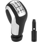 5 vitesses pommeau de levier de vitesse compatible pour peugeot 106 107 205 206 207 301 306 307 308 406 ...