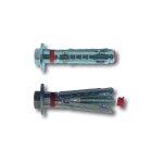 50 chevilles m�talliques stam d. 12 x m8 x lt. 60 mm pour fixation lourdes sur mat�riaux creux - zingu� ...