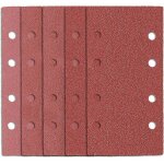 Vurahome - 50 pi�ces papier abrasif pour ponceuse rectangulaire 185 x 93mm, 8 trous feuilles abrasives ...