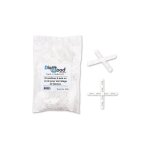 500 croisillons en croix 3 mm - id�al pour carrelage et fa�ence - espacement r�gulier, pose facile et ...