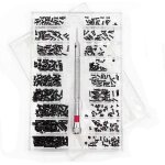 500 pcs kit de vis de r�paration minuscule micro, avec tournevis, kit d'assortiment de petites vis en ...
