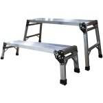 Jbm - ensemble de 2 plates - formes en aluminium 50656