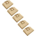 50x sacs remplacement pour nilfisk 1408618000 pour aspirateur - papier, marron - vhbw