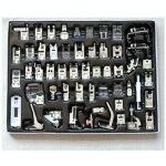 52 pi�ces de machine � coudre de pied multifonction de pied de presse professionnelle pour fr�re, chanteur ...