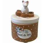 56213 - boite � dents de lait souris - orange