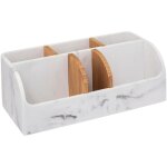 5five simply smart - organiseur 6 bacs l�a effet marbre - 5five