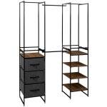 5five simply smart - penderie extensible 6 étagères - 5five 5five simply smart - penderie extensible 6 étagères - 5five