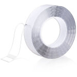 5m nano ruban adh�sif double face salle de bain cuisine robinet gel autocollant non marquant ruban �tanche ...