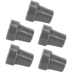 5pcs embouts de canne 22mm texture imitation pneu antid�rapants transparents gris pour d�ambulateur et ...