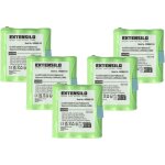 5x batteries remplacement pour motorola ixnn4002b, lis - p14maa03a1ax, bp - 38 pour radio talkie - walkie ...