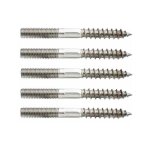 Cyclingcolors ? lot de 5 chevilles inox m6 x 120mm ? acier inoxydable a2 pour b�ton et bois ? fixations ...