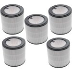 5x filtre compatible avec philips 800 series, ac 0819 / 10, ac 0820 / 30 humidificateur, purificateur ...