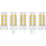 5x g4 lampe led 5w ampoule lampe 51 smd 2835leds blanc chaud 3000k ampoule led �quivalent � lampe halog�ne ...