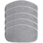 5x housses de rechange compatible avec leifheit cleantenso nettoyeur � vapeur, balai vapeur - microfibre, ...