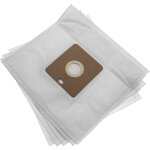 5x sacs remplacement pour severin sb 7218 pour aspirateur - microfibres non tiss�es, 24, 7cm x 27cm blanc ...