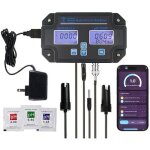 6 en 1 multi - param�tres testeur de ph: ph / ec / tds / sel / sg / temp�rature avec wi - fi sans fil ...