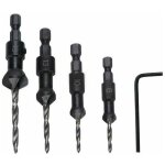 6 10 13 16 fraises � fraiser hss avec cl� hexagonale plastiquepi�ces forets � fraiser hexagonaux m�ches ...