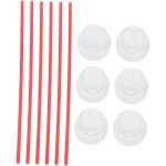 6 ensembles buse a�rosol pailles pour canettes tubes d'extension pour buse de a�rosol buses de peinture ...