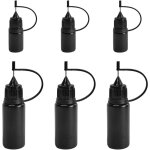 6 fons pipettes plastique souple avec pointe aiguille, pour applications pr�cises en colle ou peinture ...