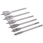 6 m�ches � bois plates 10 - 32 mm silverline 282566