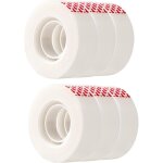 6 pcs rubans adh�sifs mat, con�u pour la r�paration, recharges de ruban adh�sif, 5. 3 x 1. 9 cm, translucide ...