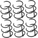 6 pi�ces anneaux m�talliques pour cahier anneaux de reliure portables