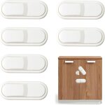 6 pi�ces bloque porte b�b�, bloque tiroir securite enfant, s�curit� placard b�b�, porte securite bebe ...