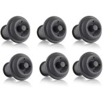 6 pi�ces - bouchons pour pompe vide - gris