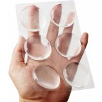 6 pi�ces but�es de porte en silicone, 4cm but�e de poign�e de protection porte mur adh�sif tampon �lastique ...